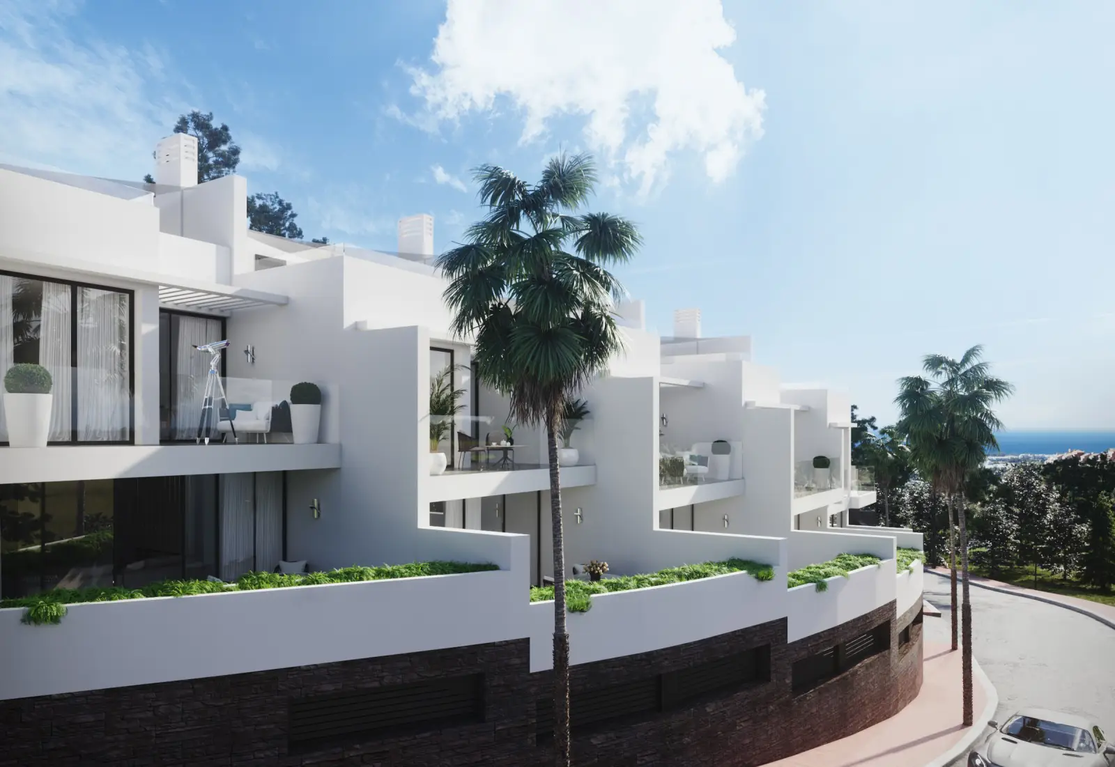 Benalmádena Pueblo hillside
